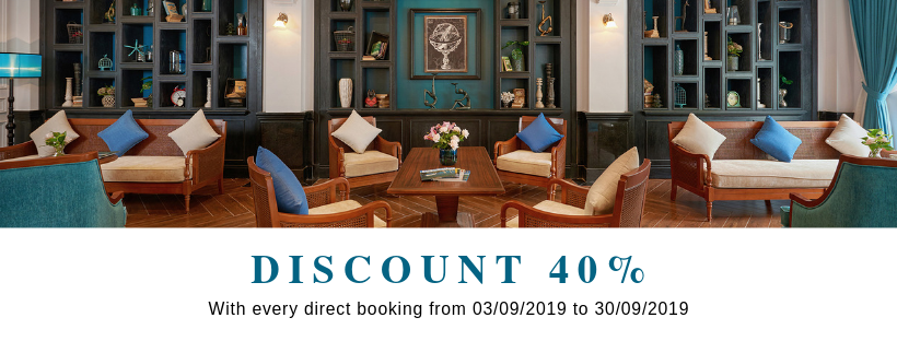Customer Appreciation Sale - Discount 40% with direct booking